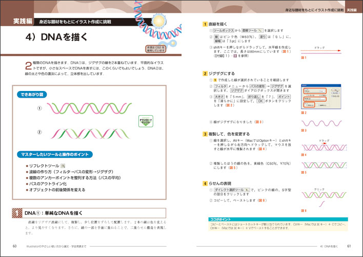 Illustratorのやさしい使い方から論文 学会発表まで すぐに描ける