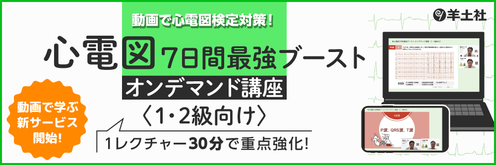 心電図動画コンテンツ