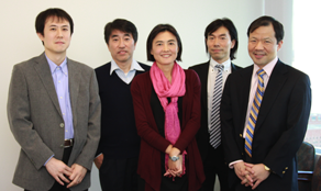 ５名の日本人研究者