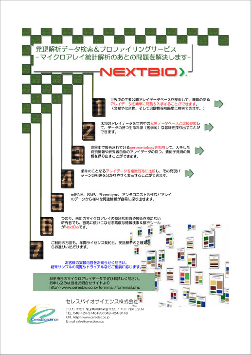 セレスバイオサイエンス（株）