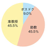 「日本で研究者を目指す方は，どのようなポジションを探していますか？ グラフ」イメージ