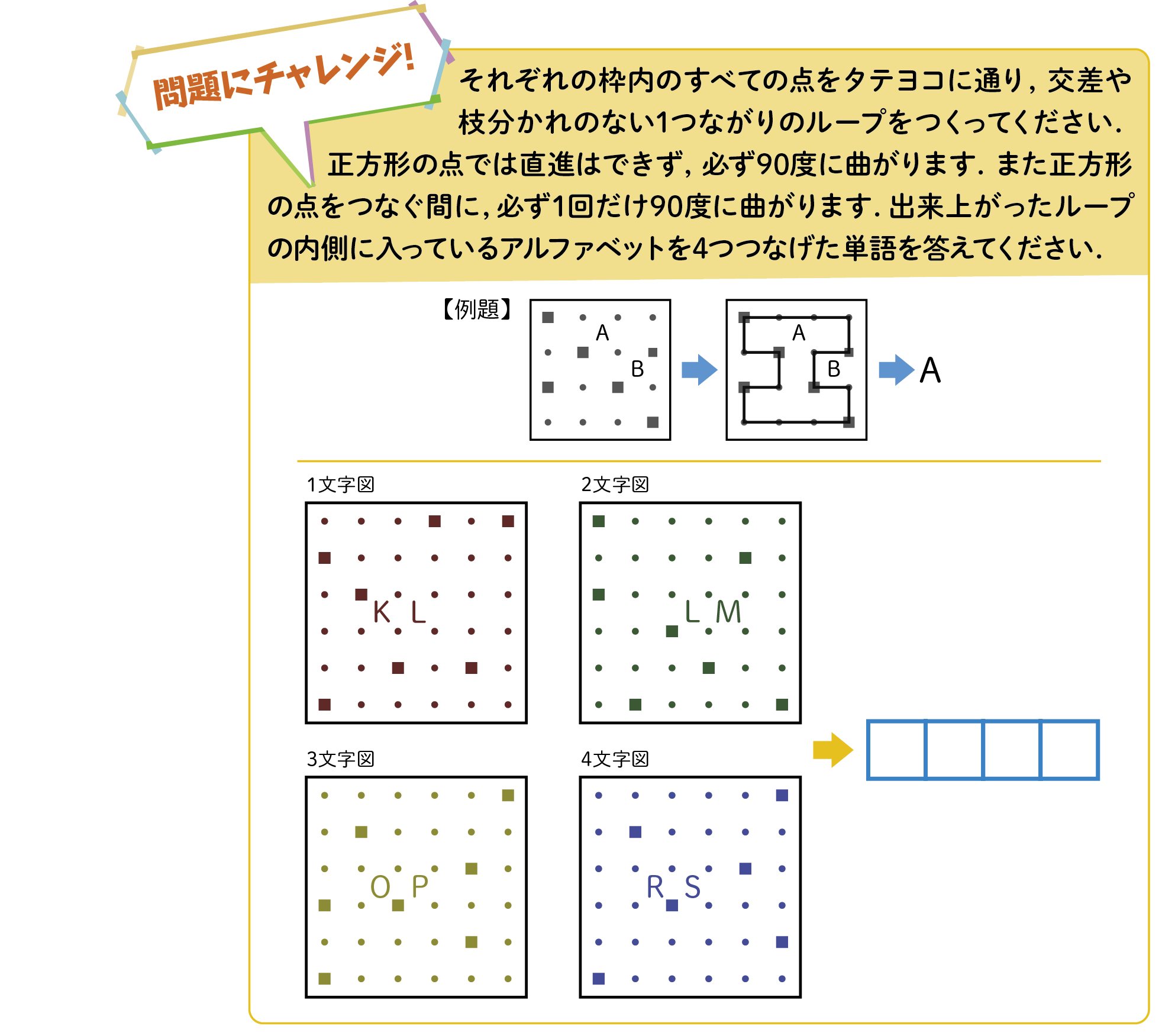 エリアを分けよう