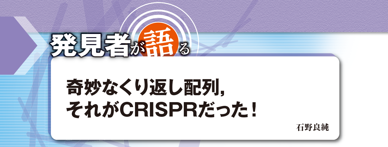 奇妙なくり返し配列,それがCRISPRだった!:実験医学 2015年6月号 Vol.33 No.9