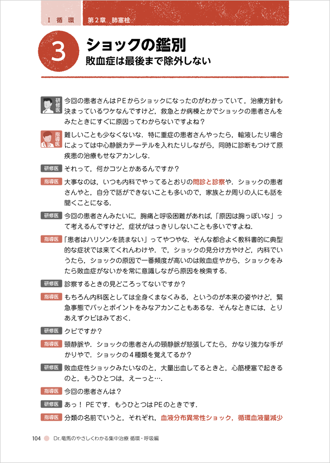 Dr.竜馬のやさしくわかる集中治療　循環・呼吸編　立ち読み1