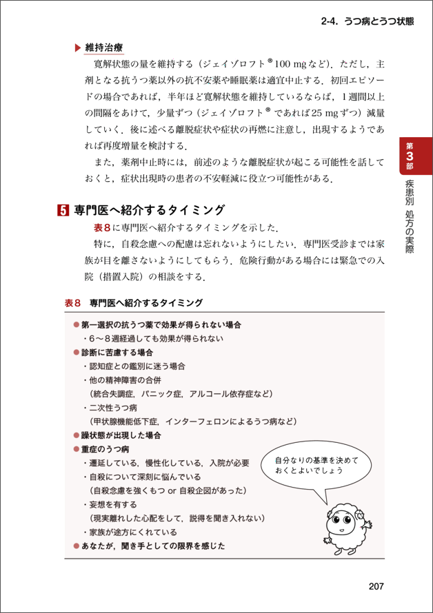 本当にわかる精神科の薬はじめの一歩改訂版　立ち読み3