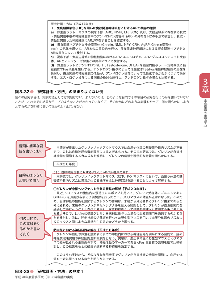 科研費獲得の方法とコツ　改訂第４版　立ち読み2