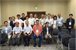 今期学会インタレストグループ集合写真．