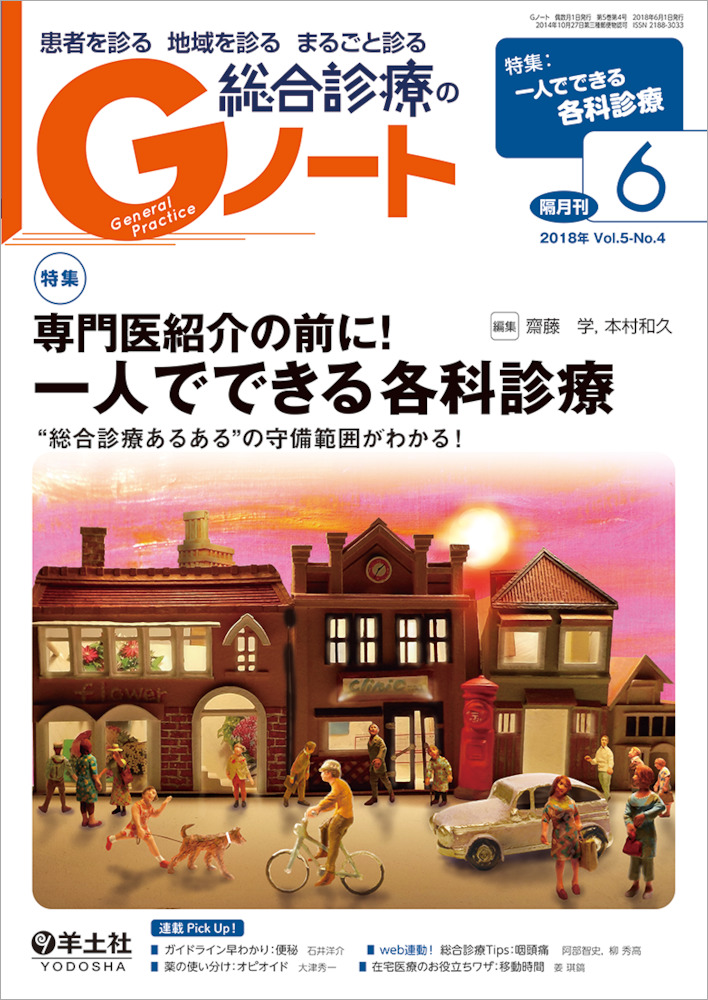 専門医紹介の前に！一人でできる各科診療